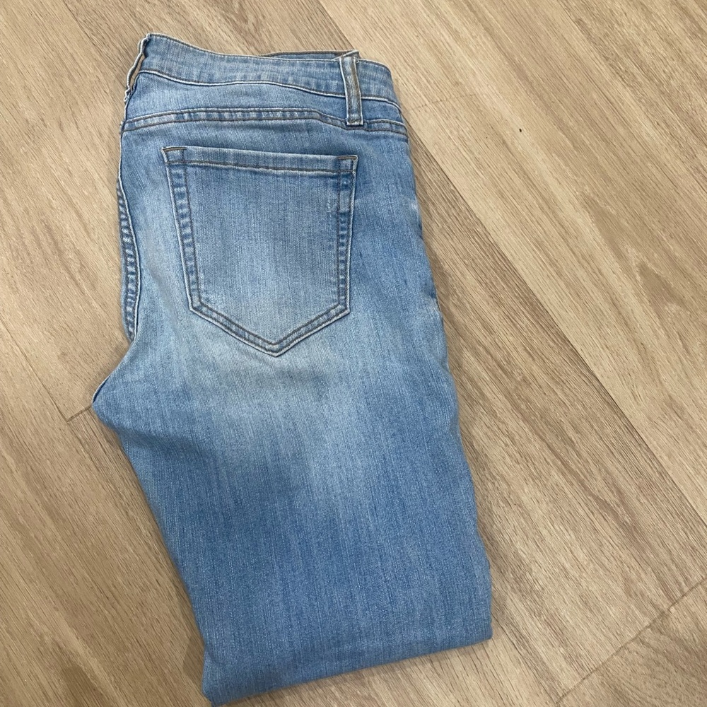 Light Wash Denim Jeans